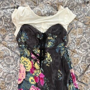 Anthropologie silk dress